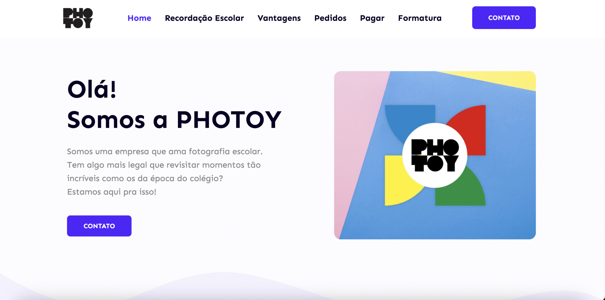 Como criar site? Site feito com o Sitejet Builder