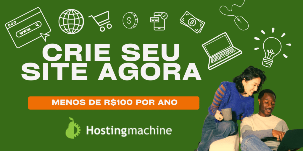 Crie seu site agora!